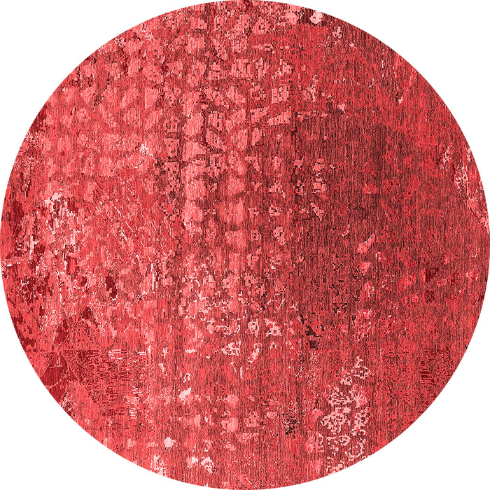 Machine Washable Oriental Red Industrial Rug, wshurb2612red