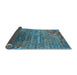 Sideview of Oriental Light Blue Industrial Rug, urb2612lblu