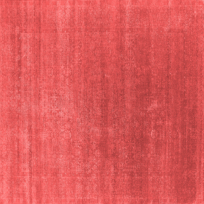 Machine Washable Oriental Red Industrial Rug, wshurb2613red