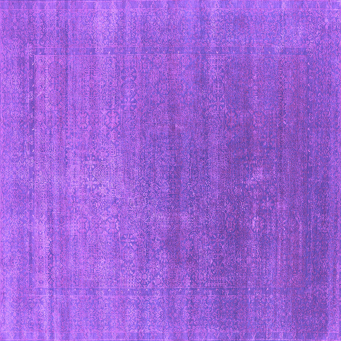 Square Oriental Purple Industrial Rug, urb2613pur