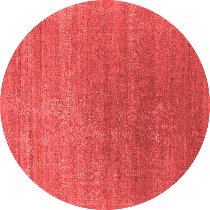 Machine Washable Oriental Red Industrial Rug, wshurb2613red