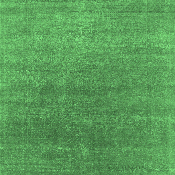 Oriental Emerald Green Industrial Rug, urb2613emgrn