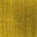 Square Oriental Yellow Industrial Rug, urb2613yw