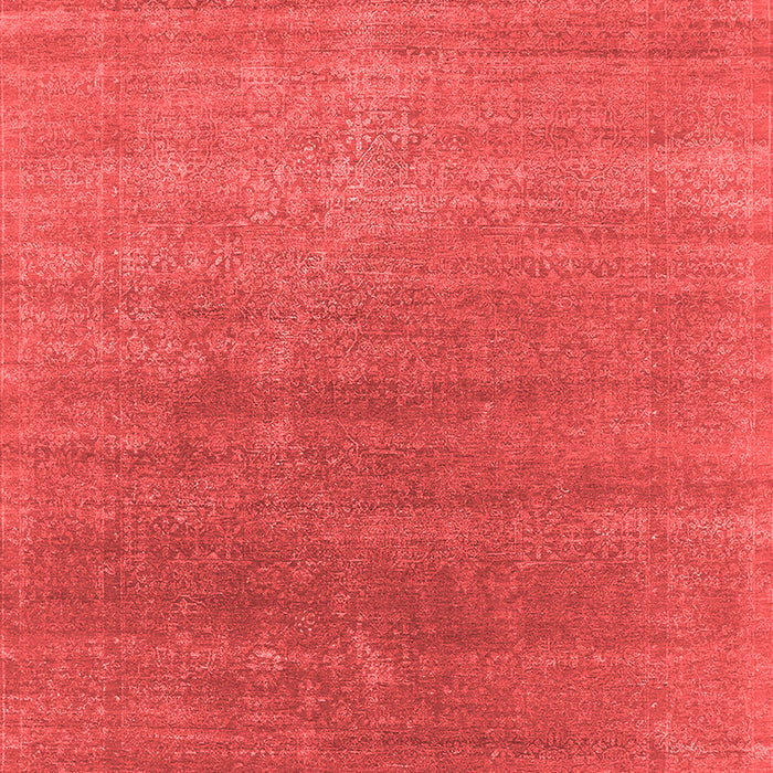 Machine Washable Oriental Red Industrial Rug, wshurb2613red