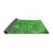 Sideview of Oriental Green Industrial Rug, urb2614grn