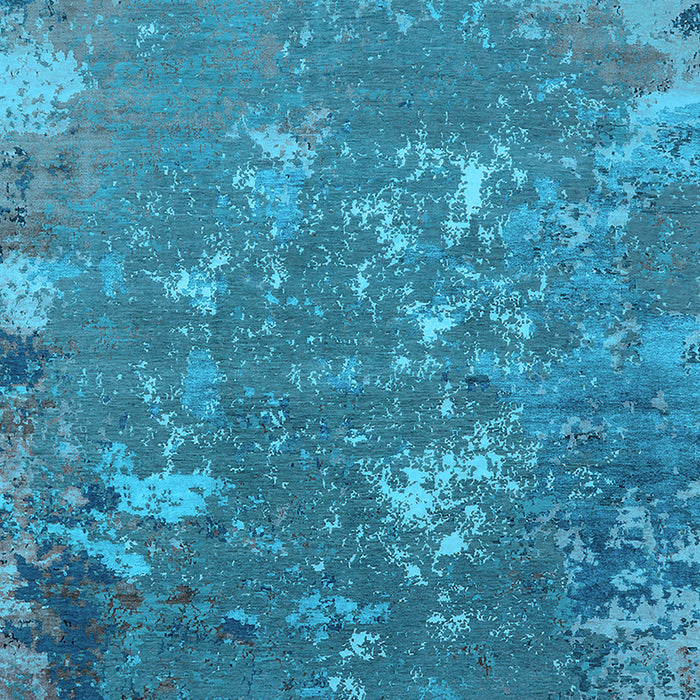 Oriental Light Blue Industrial Rug, urb2614lblu