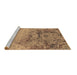 Sideview of Machine Washable Oriental Brown Industrial Rug, wshurb2615brn