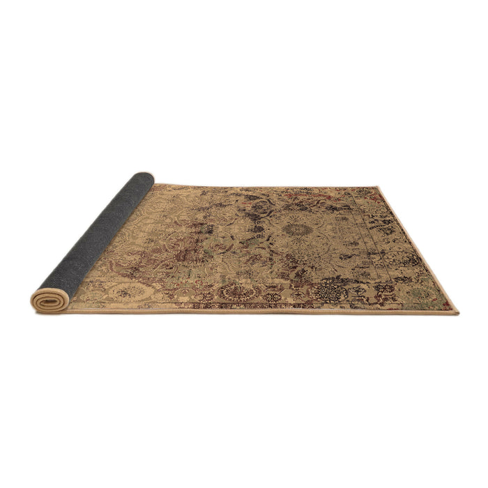 Sideview of Oriental Brown Industrial Rug, urb2615brn
