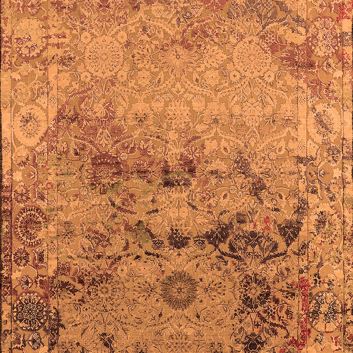 Oriental Orange Industrial Rug, urb2615org