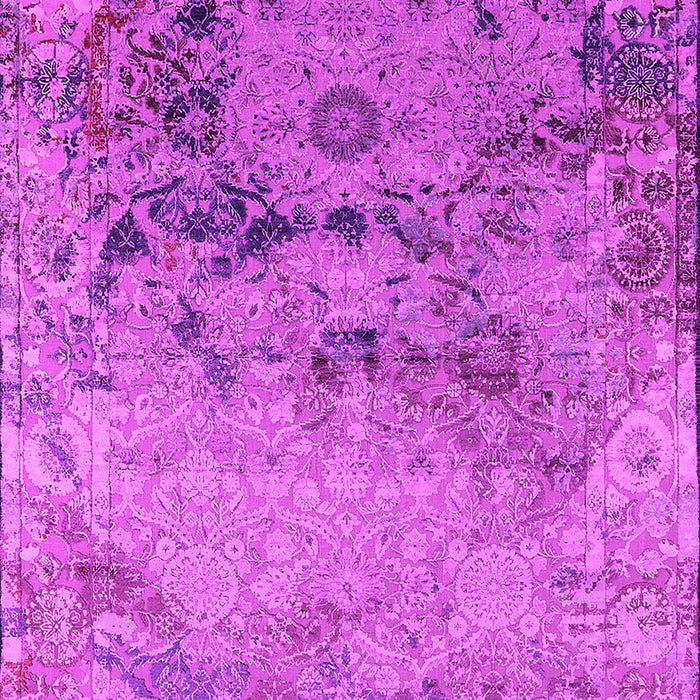 Machine Washable Oriental Pink Industrial Rug, wshurb2615pnk