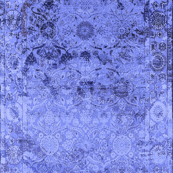 Oriental Blue Industrial Rug, urb2615blu