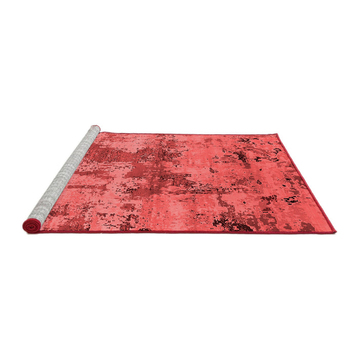 Industrial Red Washable Rugs
