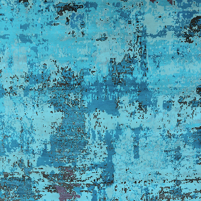 Oriental Light Blue Industrial Rug, urb2616lblu