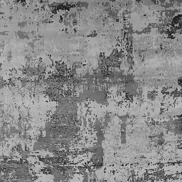 Machine Washable Oriental Gray Industrial Rug, wshurb2616gry