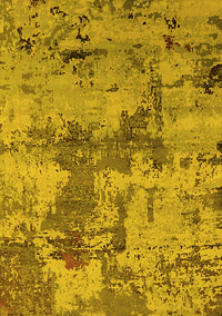 Oriental Yellow Industrial Rug, urb2616yw