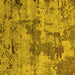 Square Machine Washable Oriental Yellow Industrial Rug, wshurb2616yw