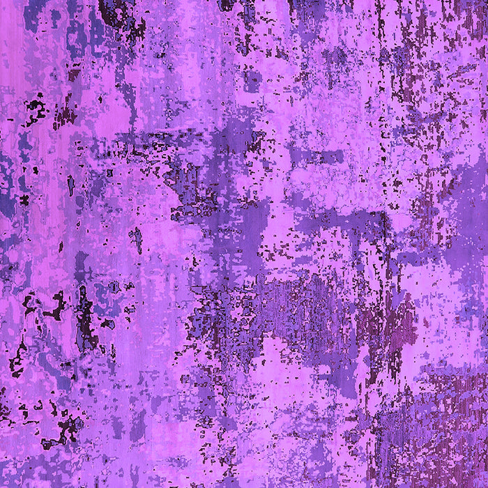 Square Oriental Purple Industrial Rug, urb2616pur