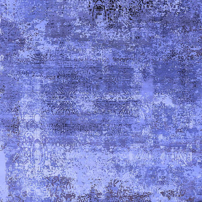 Oriental Blue Industrial Rug, urb2617blu