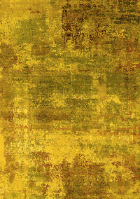 Oriental Yellow Industrial Rug, urb2617yw