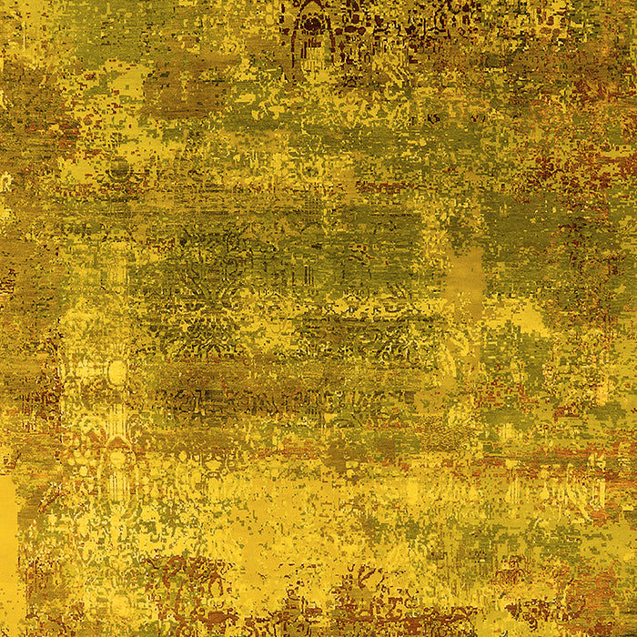 Oriental Yellow Industrial Rug, urb2617yw
