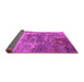 Sideview of Oriental Pink Industrial Rug, urb2617pnk