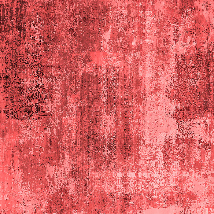 Machine Washable Oriental Red Industrial Rug, wshurb2617red