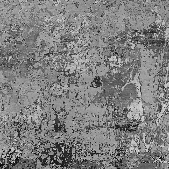 Machine Washable Oriental Gray Industrial Rug, wshurb2618gry