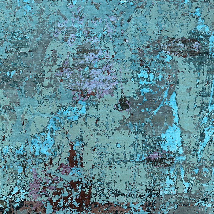 Oriental Light Blue Industrial Rug, urb2618lblu