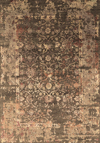 Oriental Brown Industrial Rug, urb2619brn