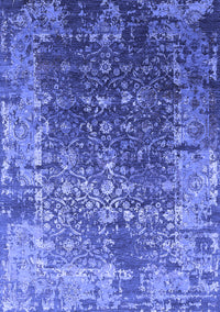 Oriental Blue Industrial Rug, urb2619blu