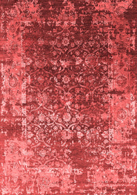 Oriental Red Industrial Rug, urb2619red