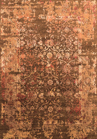 Oriental Orange Industrial Rug, urb2619org