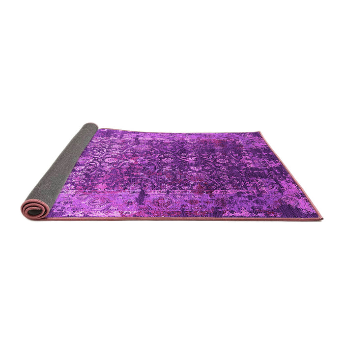 Sideview of Oriental Pink Industrial Rug, urb2619pnk