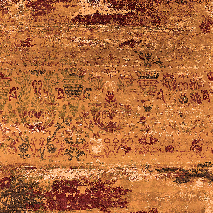 Oriental Orange Industrial Rug, urb2620org