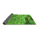 Sideview of Oriental Green Industrial Rug, urb2620grn