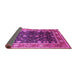 Sideview of Oriental Pink Industrial Rug, urb2621pnk