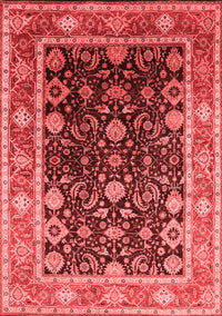 Oriental Red Industrial Rug, urb2621red