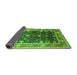 Sideview of Oriental Green Industrial Rug, urb2621grn