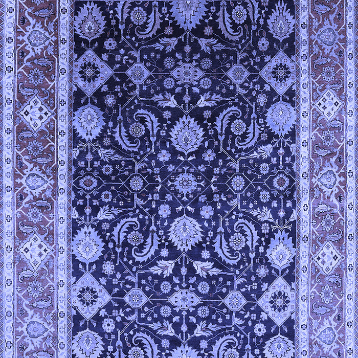 Oriental Blue Industrial Rug, urb2621blu