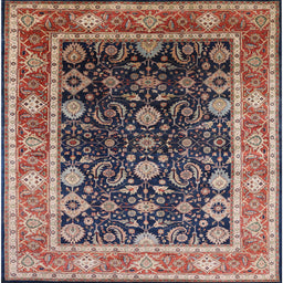 Square Machine Washable Industrial Modern Velvet Maroon Purple Rug, wshurb2621