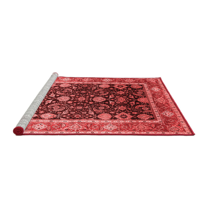 Industrial Red Washable Rugs