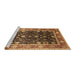 Sideview of Machine Washable Oriental Brown Industrial Rug, wshurb2621brn