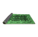 Sideview of Oriental Emerald Green Industrial Rug, urb2621emgrn