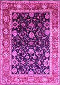 Oriental Pink Industrial Rug, urb2621pnk