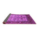 Sideview of Oriental Purple Industrial Rug, urb2622pur