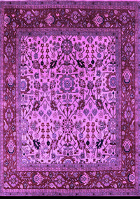 Oriental Purple Industrial Rug, urb2622pur