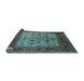 Sideview of Oriental Light Blue Industrial Rug, urb2622lblu