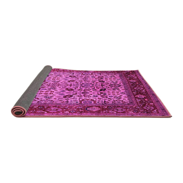 Sideview of Oriental Pink Industrial Rug, urb2622pnk