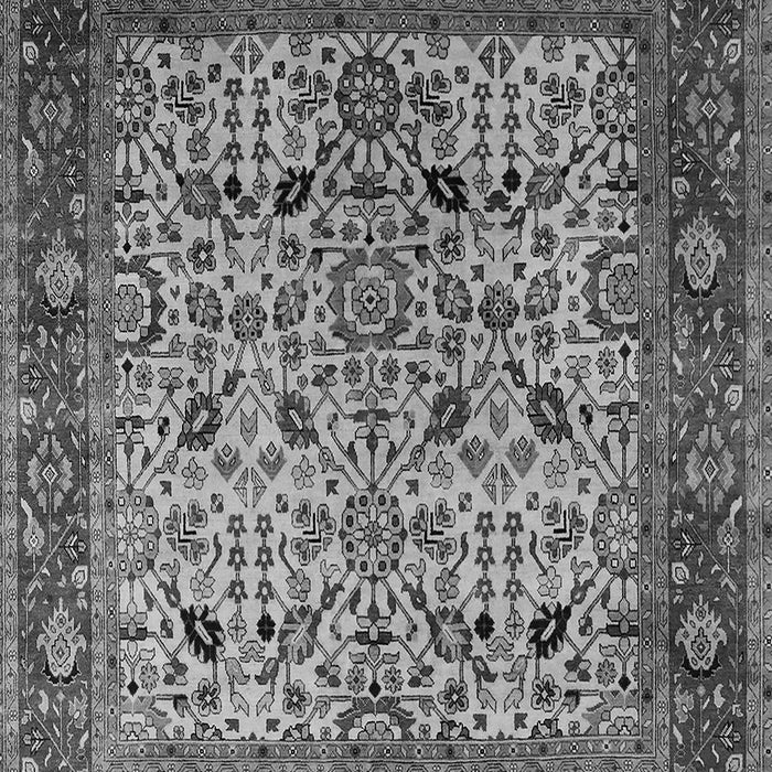 Machine Washable Oriental Gray Industrial Rug, wshurb2622gry
