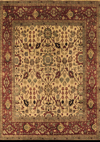 Oriental Brown Industrial Rug, urb2622brn